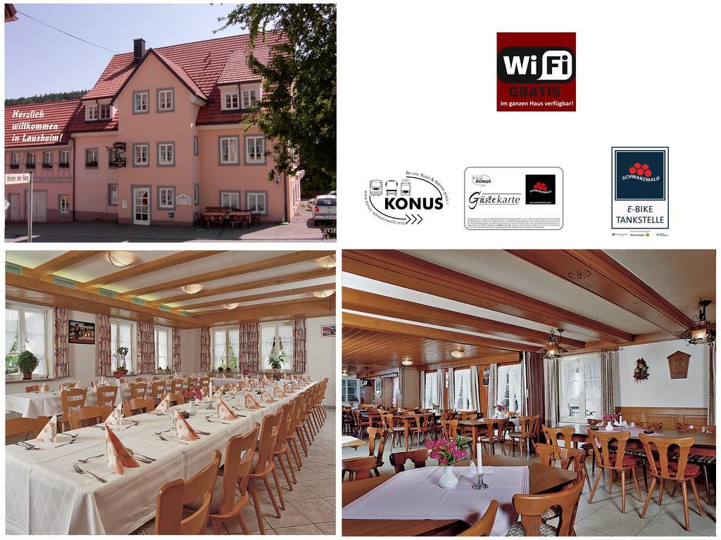 Gasthaus Kranz Lausheim Exterior foto